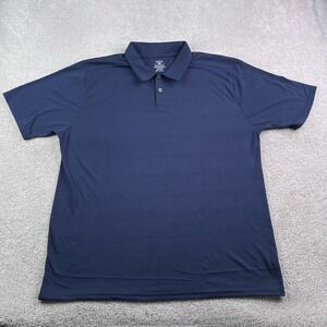 Arborwear Polo Shirt Mens 2XL XXL Blue Drirelease Tech Performance Tree Climber